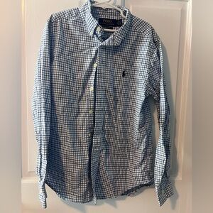 Boys medium RL button up